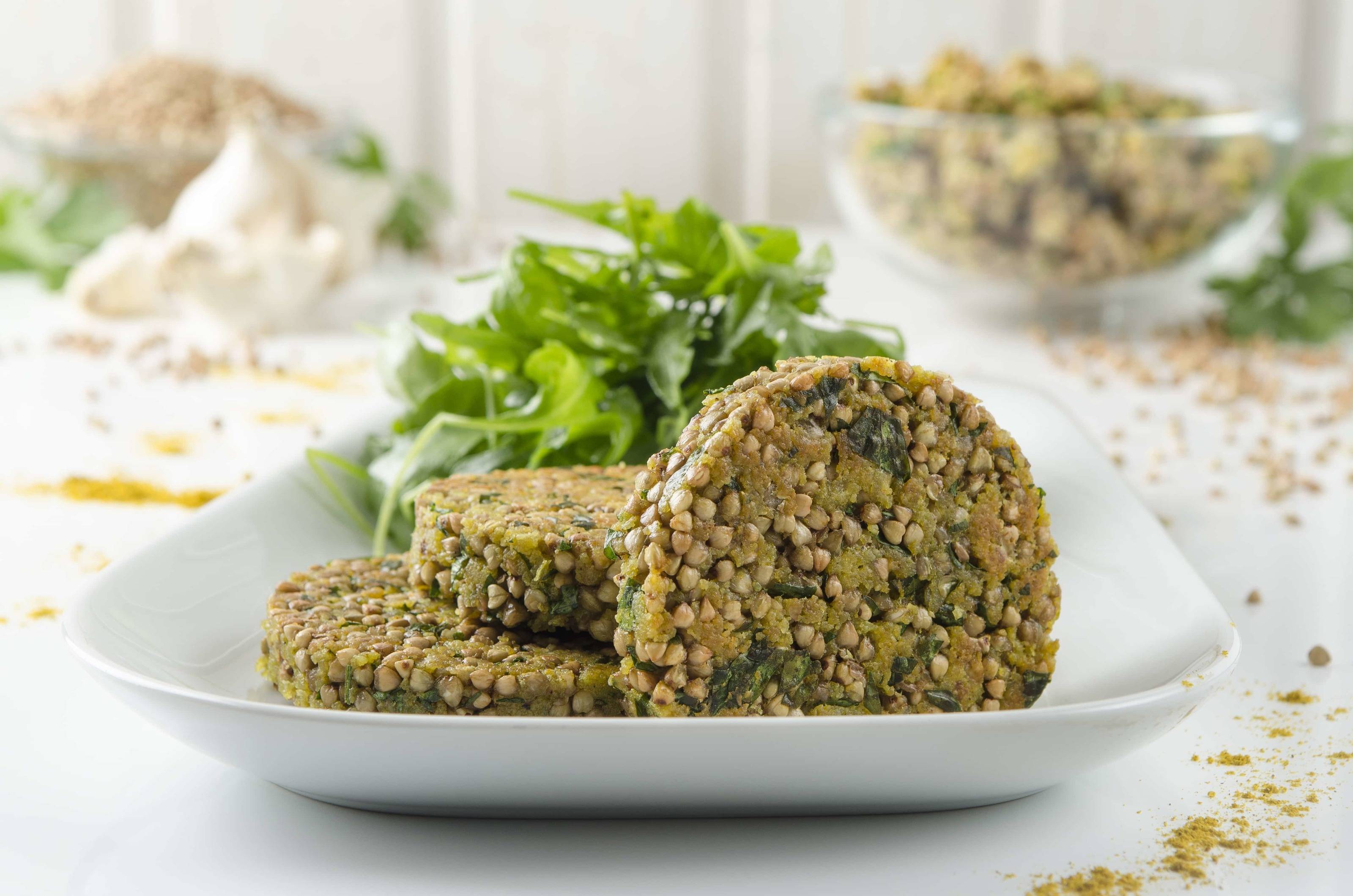 Leichte Buchweizenlaibchen 