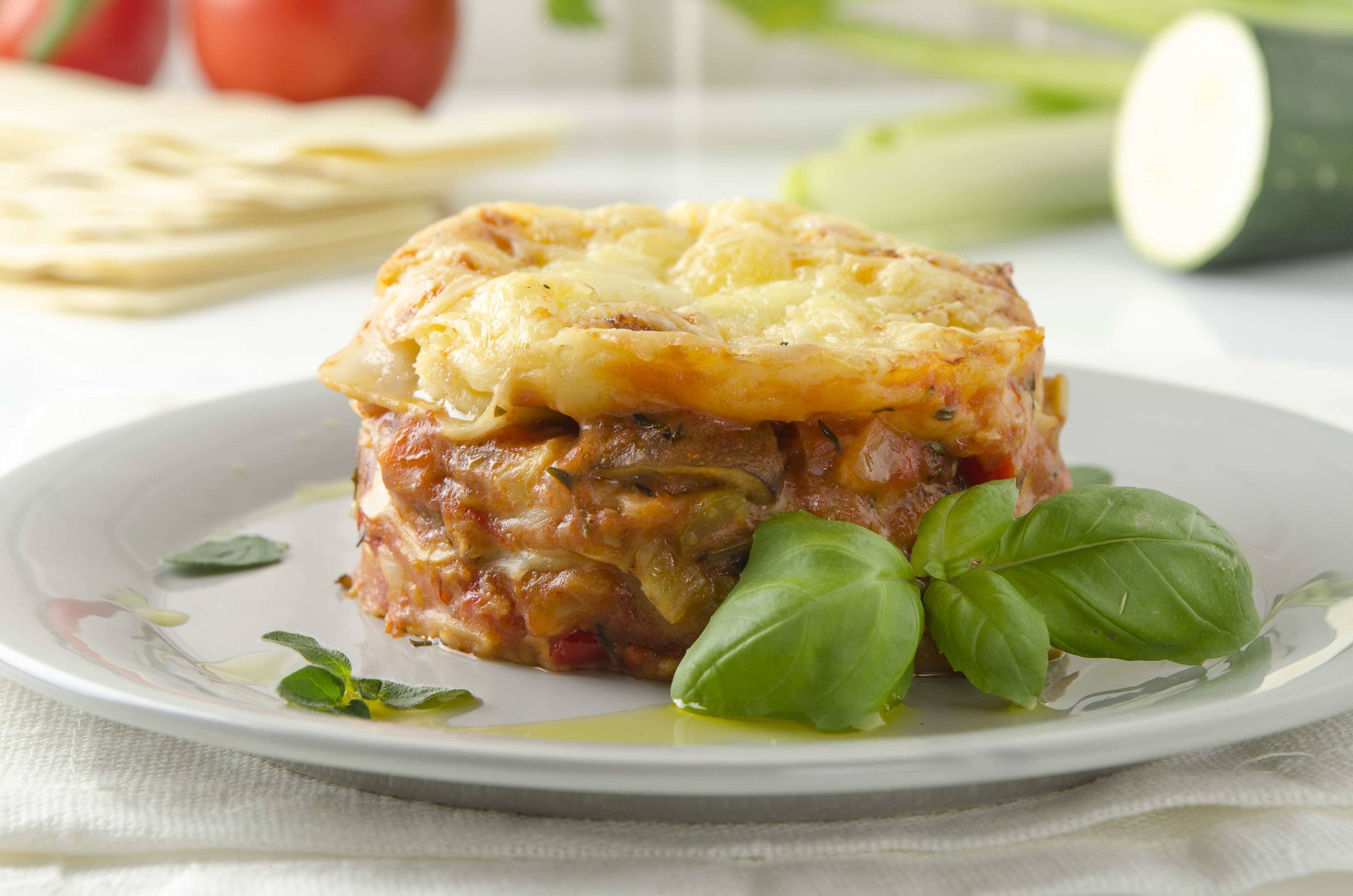 Vegetarische Gemüselasagne 
