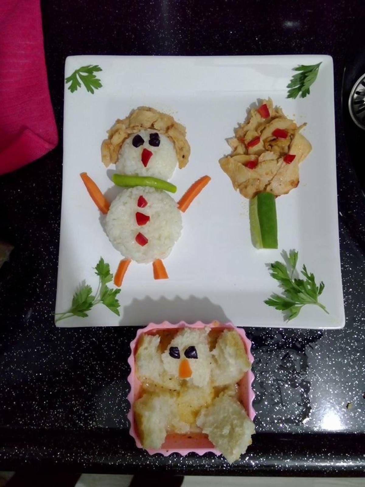 Ananas-Gemüsepfanne mit Huhn Rezept - ichkoche.de Ananas-Gemüsepfanne mit Huhn Rezept - ichkoche.de