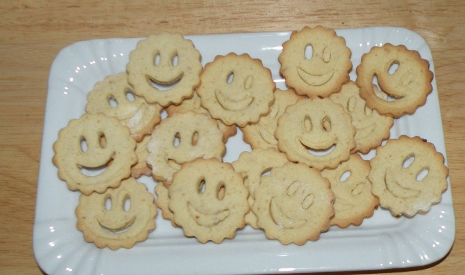 Lachgesicht Kekse Rezept - ichkoche.ch