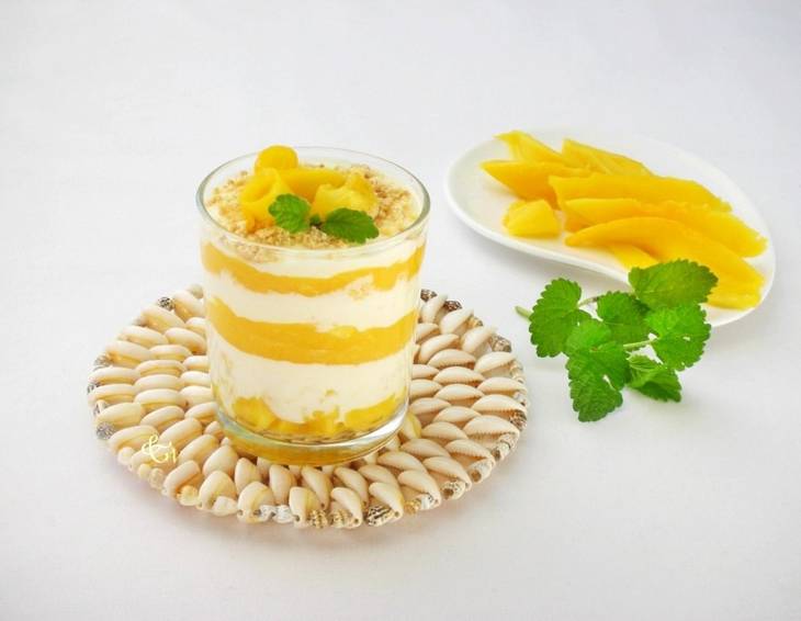 Mascarpone-Mango-Creme