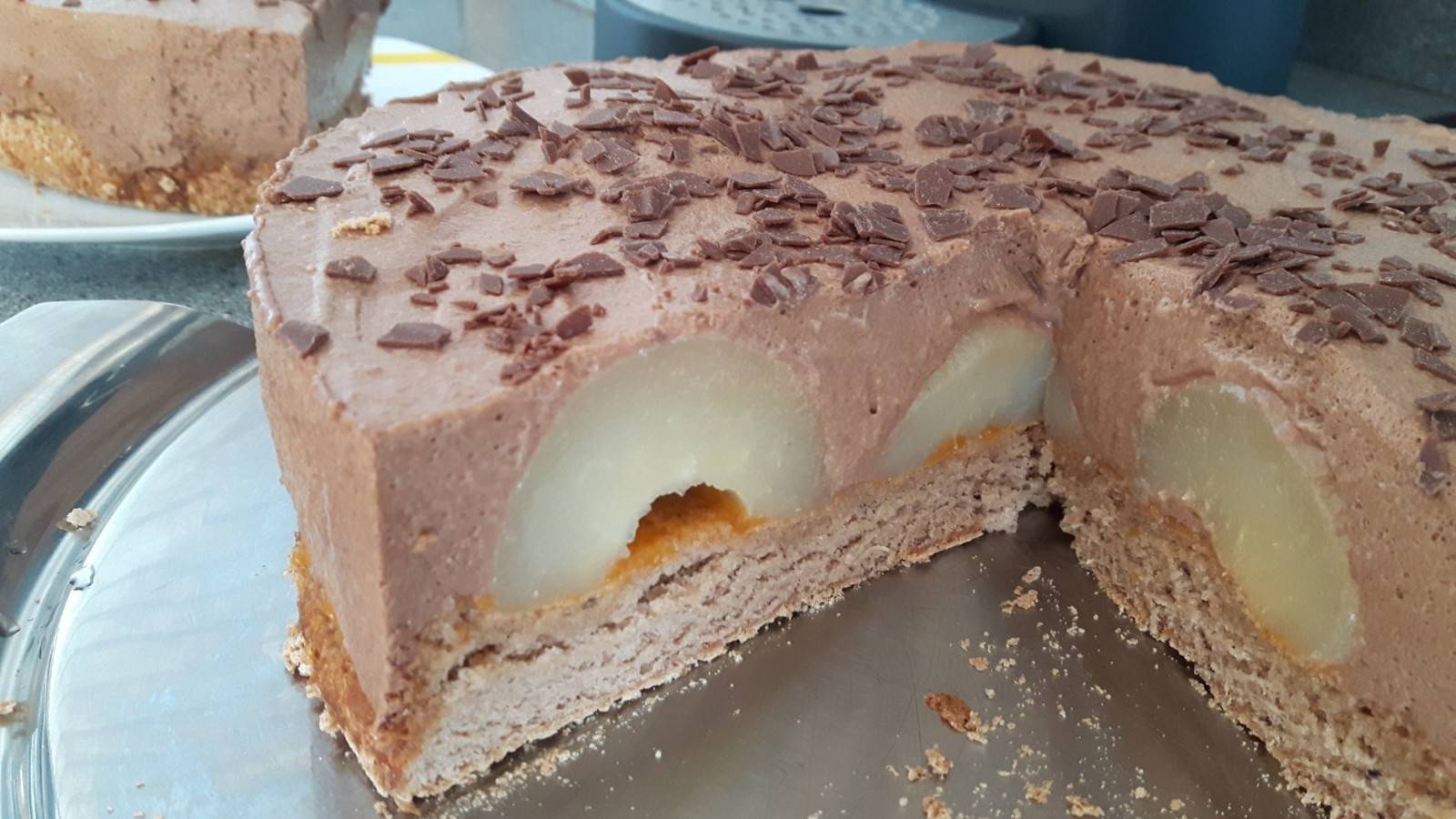 Schoko-Birnen-Torte