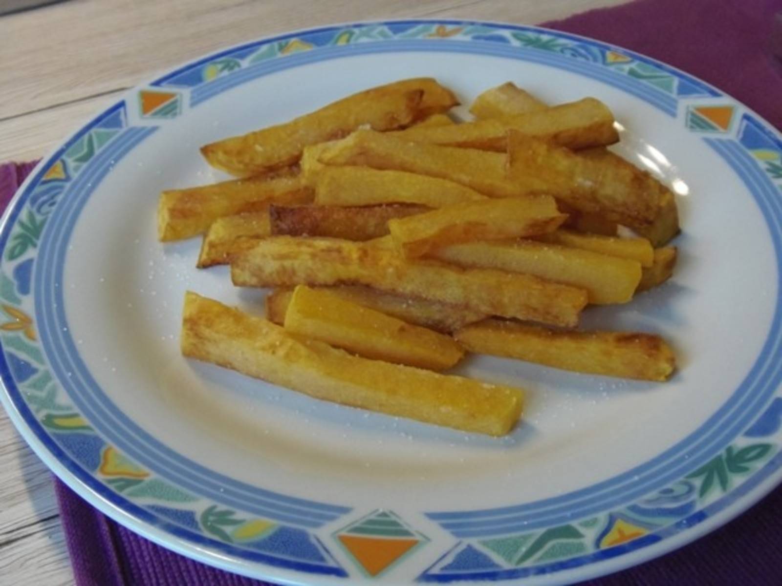 Kürbis Pommes Rezept - ichkoche.de Kürbis Pommes Rezept - ichkoche.de