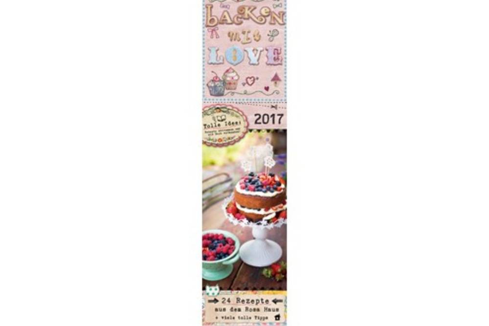 Kalender Backen mit Love 2017 Cover