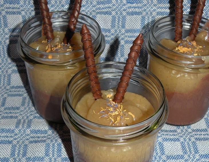 Schokoapfeldessert Schokoapfeldessert