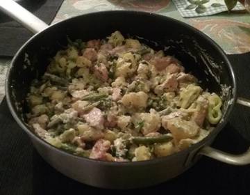 Putenpfanne mit Dille Putenpfanne mit Dille