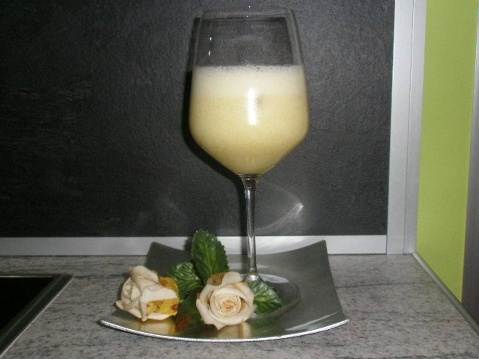 Orangen-Milchshake