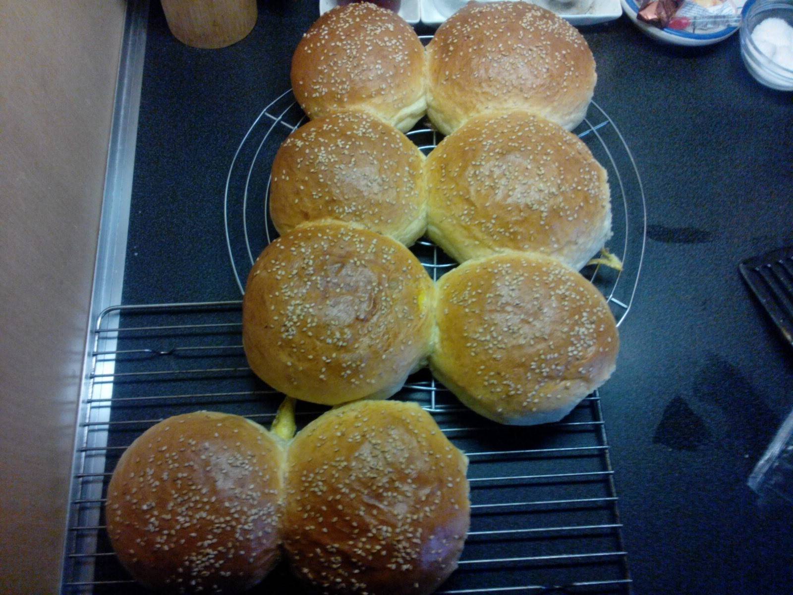 Hamburger Buns Rezept ichkoche.at