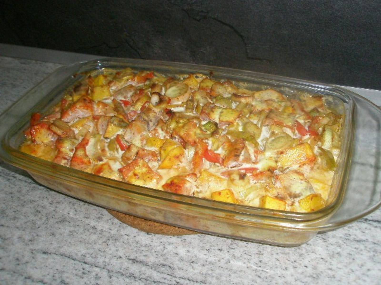 Tandoori-Fisch-Auflauf
