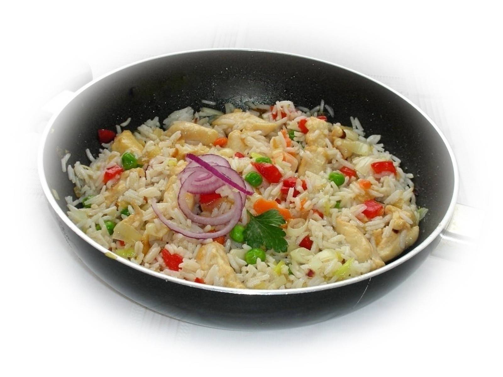 Hühner-Reispfanne