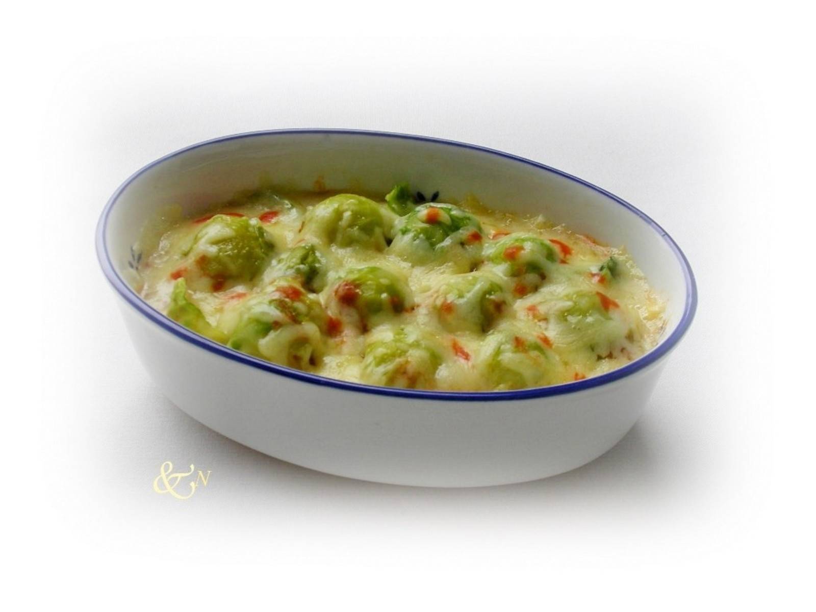 Rosenkohlgratin Rezept - ichkoche.ch