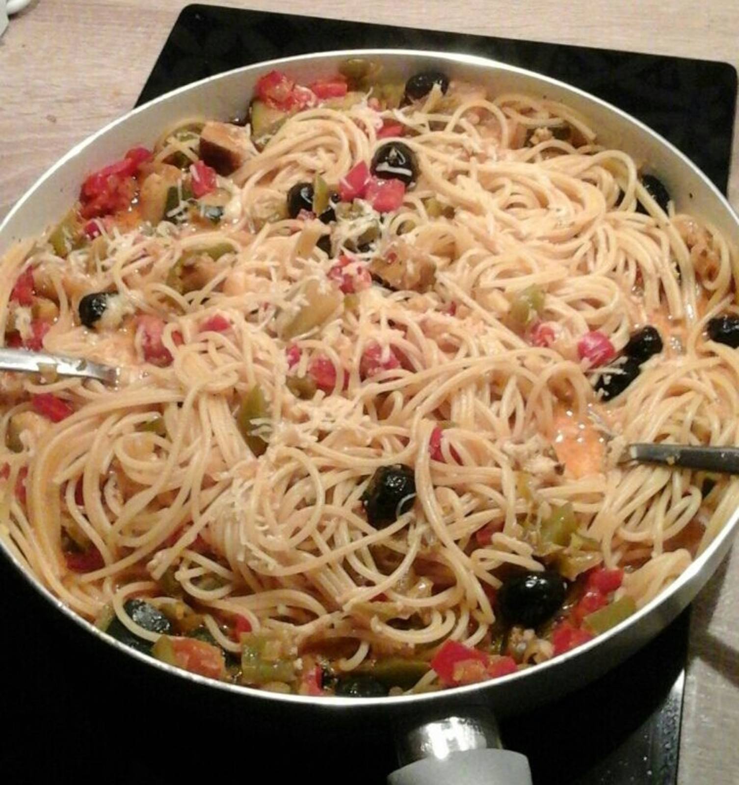 Spaghetti mit Paprika Rezept - ichkoche.ch Spaghetti mit Paprika Rezept - ichkoche.ch