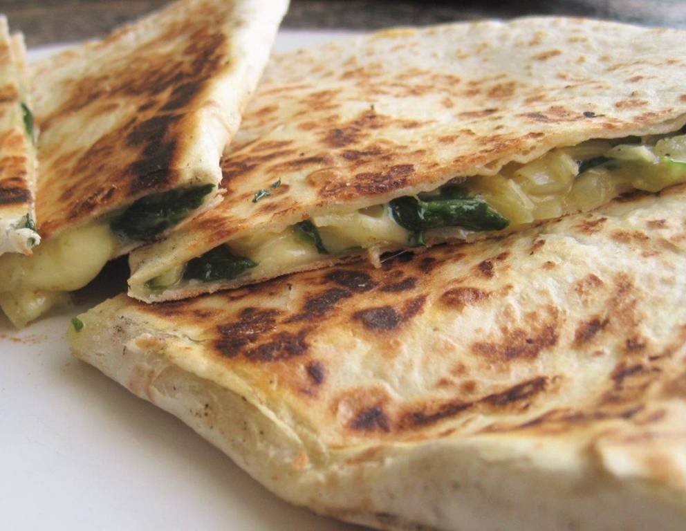 Spinat-Quesadilla Spinat-Quesadilla