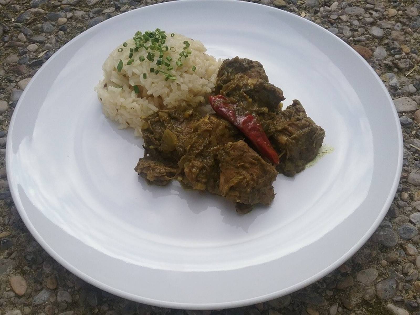 Limetten Curry aus Haiti