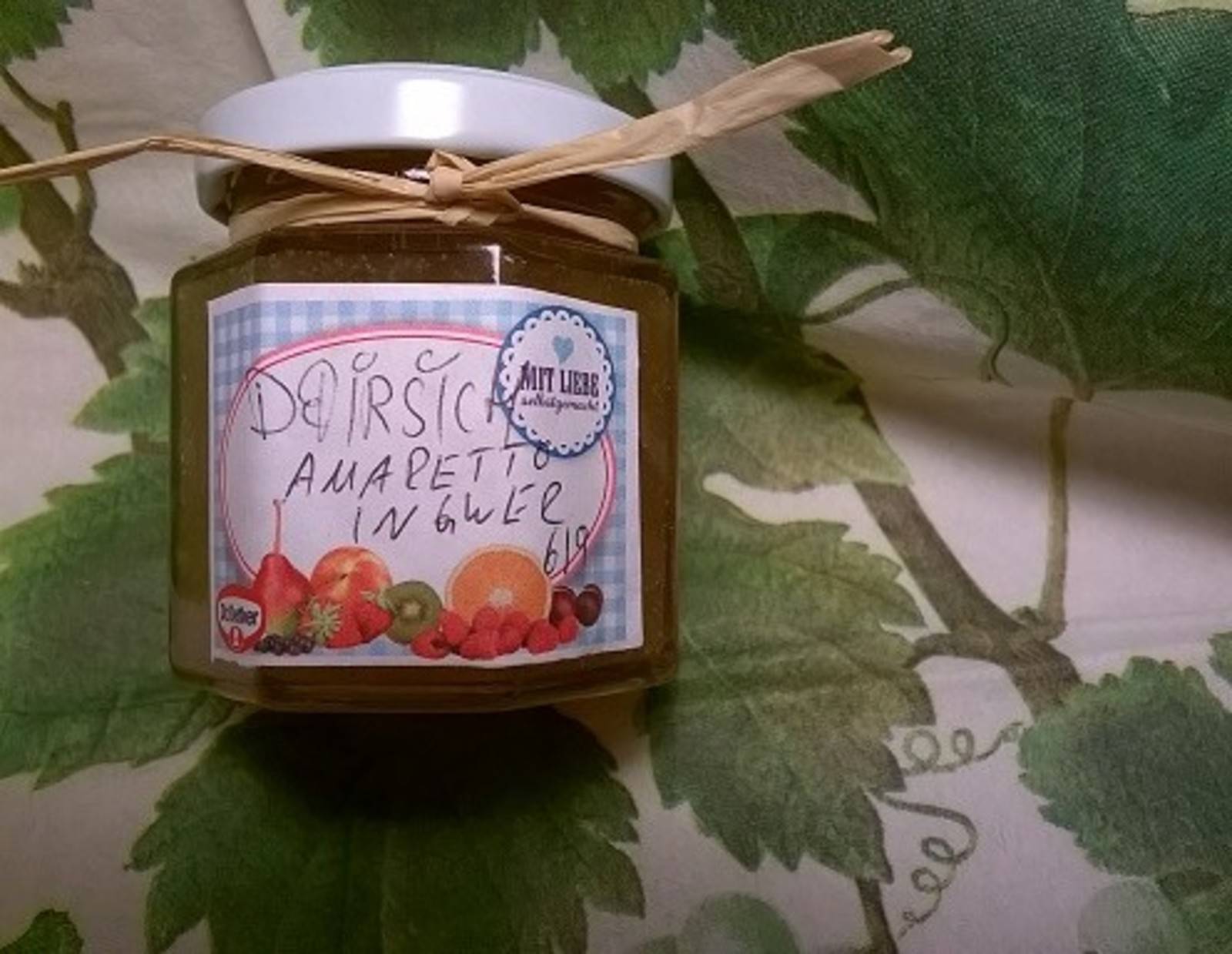 Würzige Pfirsich-Marmelade
