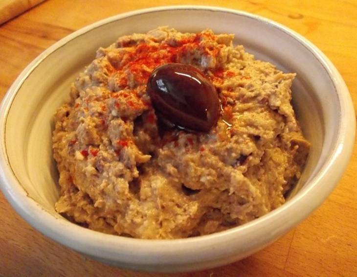 Melanzani-Feta-Aufstrich Melanzani-Feta-Aufstrich