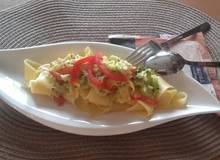 Zucchini-Paprika Pappardelle Zucchini-Paprika Pappardelle