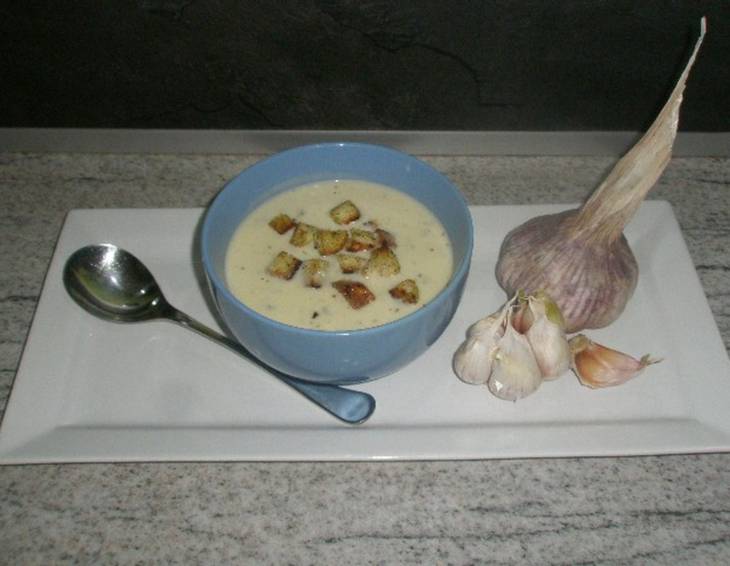 Knoblauch Käsesuppe Knoblauch Käsesuppe