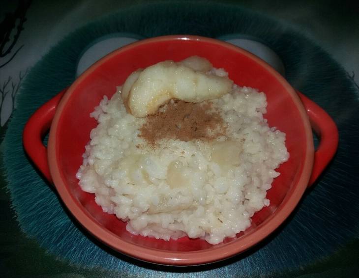 Milchreis mit Birnen Milchreis mit Birnen