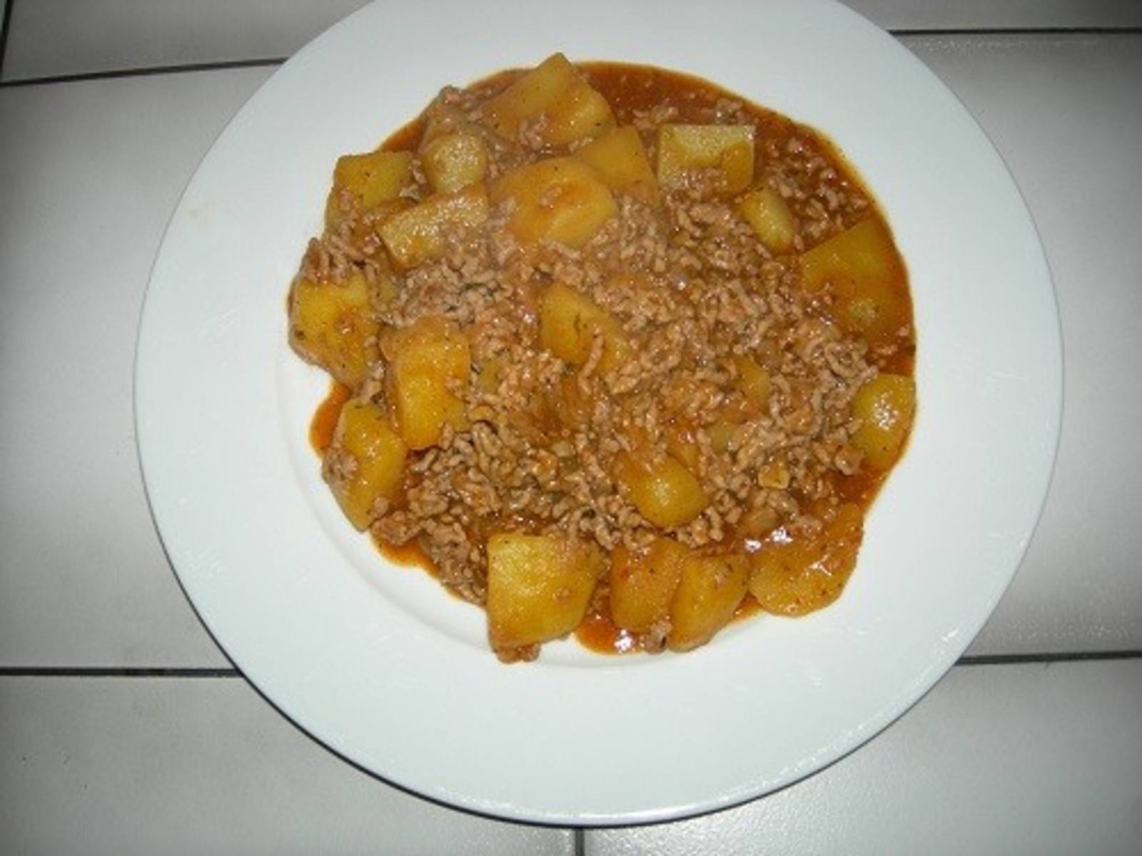 Kartoffeltopf mit Faschiertem Rezept - ichkoche.de Kartoffeltopf mit Faschiertem Rezept - ichkoche.de