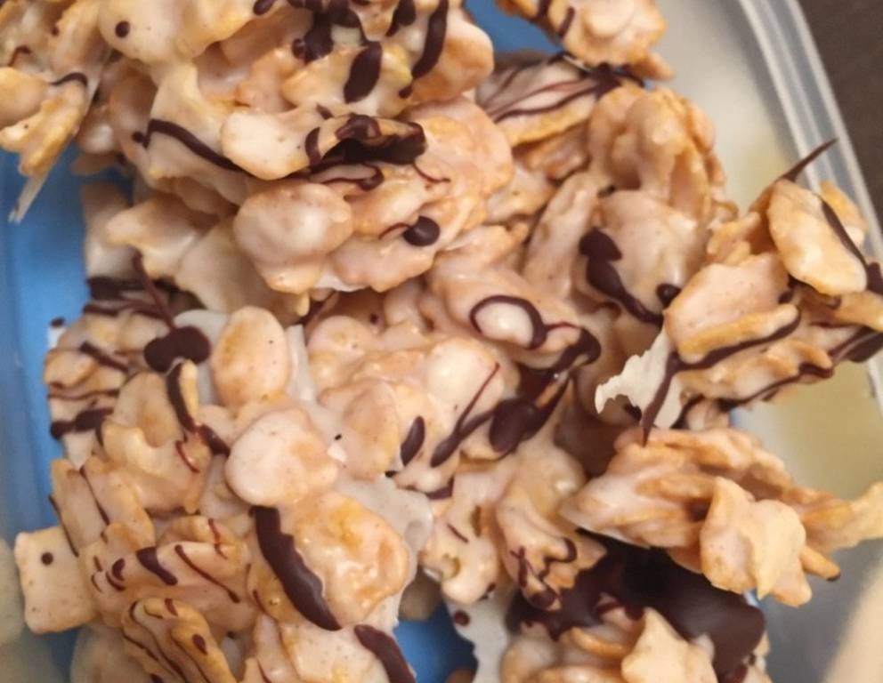 Weiße Cornflakes-Splitter Weiße Cornflakes-Splitter