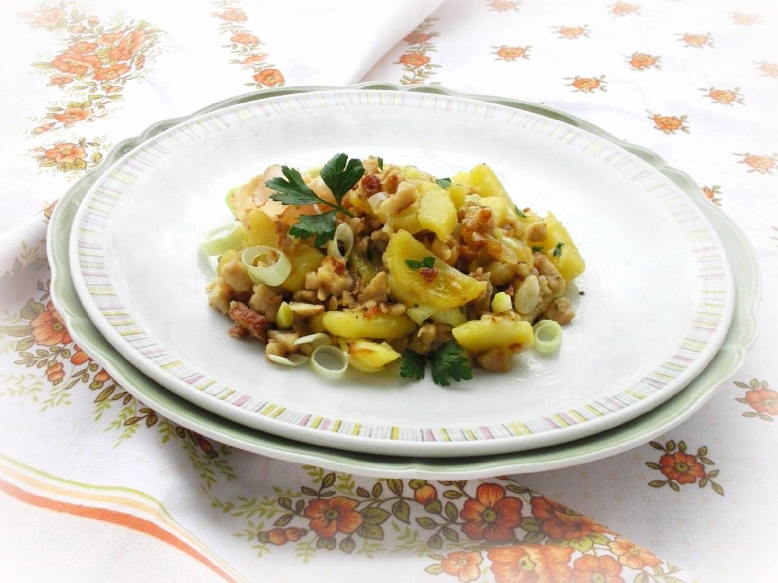 Schnelle Kartoffelpfanne
