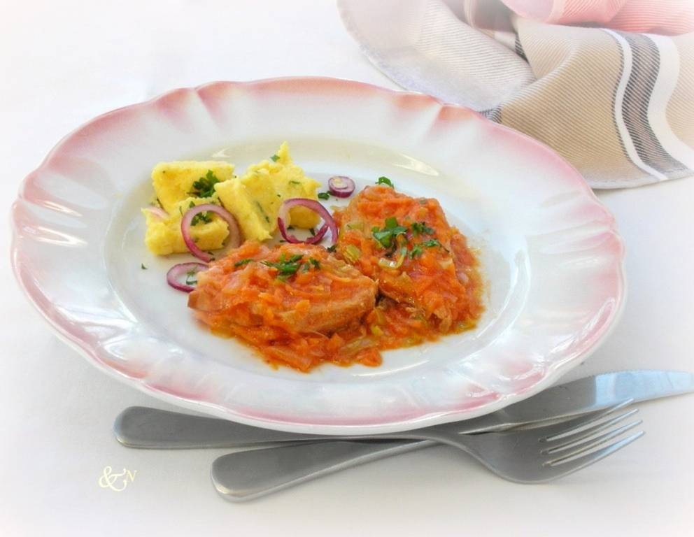 Pikante Schweinsschnitzel Pikante Schweinsschnitzel