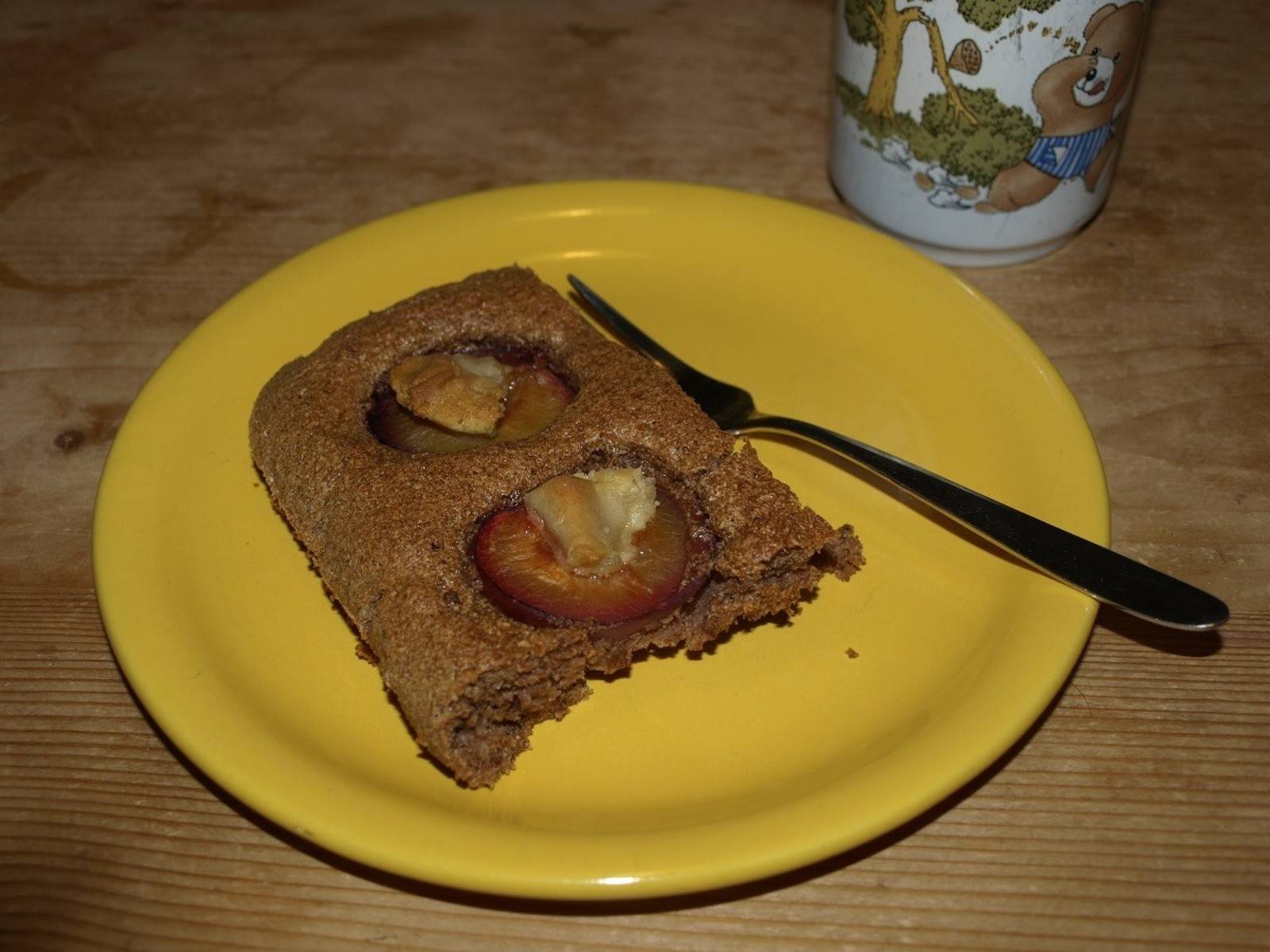 Weihnachtlicher Pflaumenkuchen