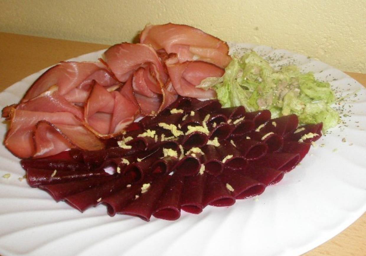 Rote Rüben Carpaccio Rezept - ichkoche.ch