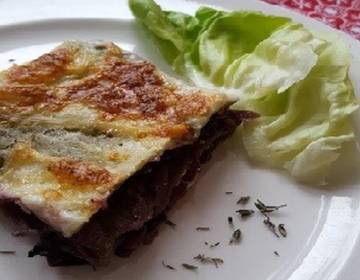 Rotkraut-Lasagne Rotkraut-Lasagne