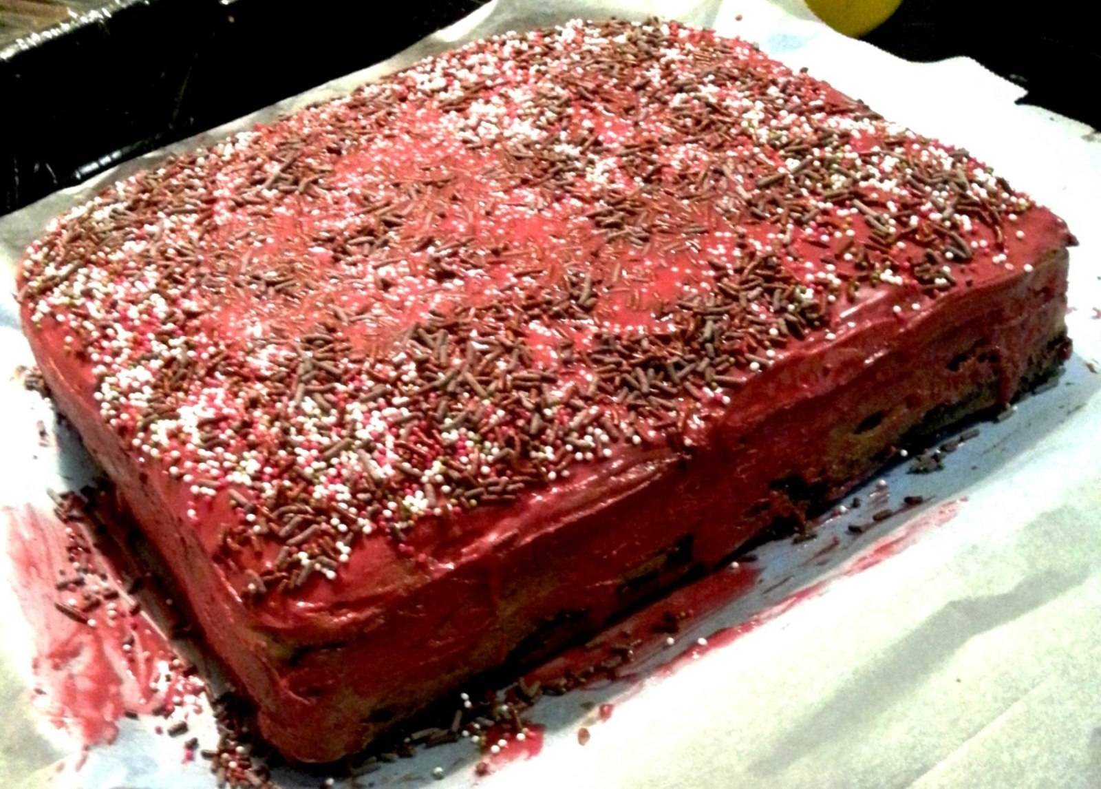 Einfacher Schokokuchen