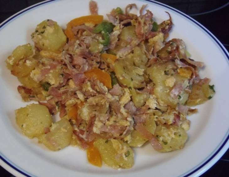 Erdäpfel-Paprika-Pfanne Erdäpfel-Paprika-Pfanne