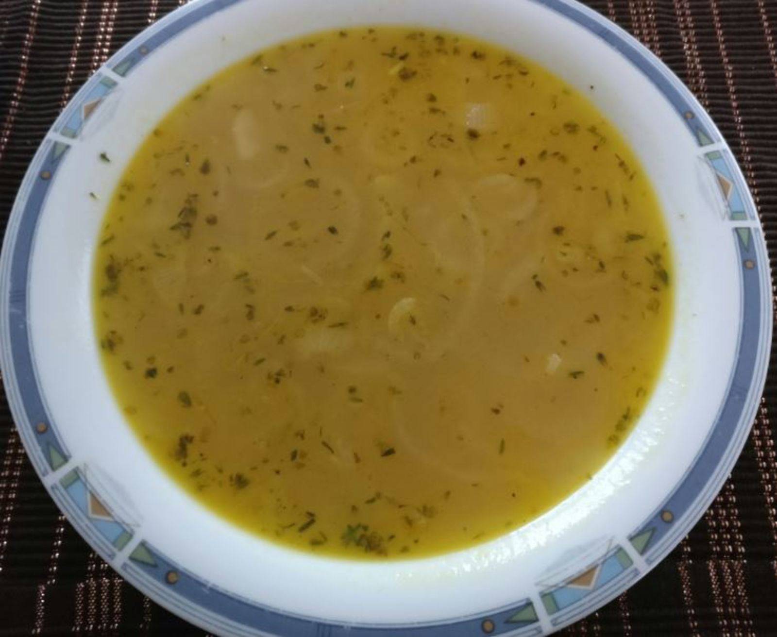 Gesundmacher Zwiebelsuppe