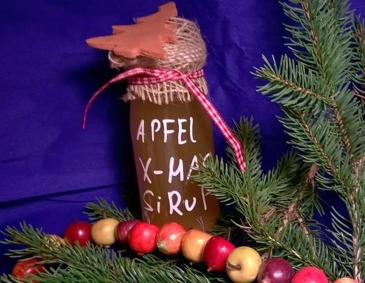 Apfelsirup weihnachtlich