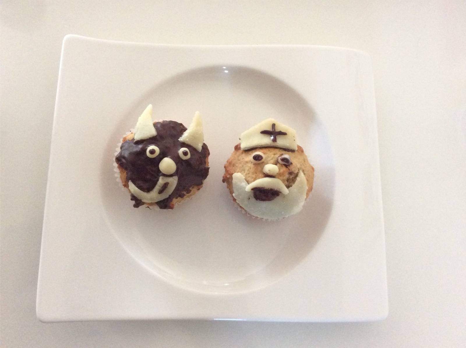 Nikolo und Krampus Muffins