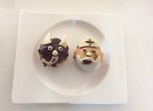 Nikolo und Krampus Muffins Nikolo und Krampus Muffins