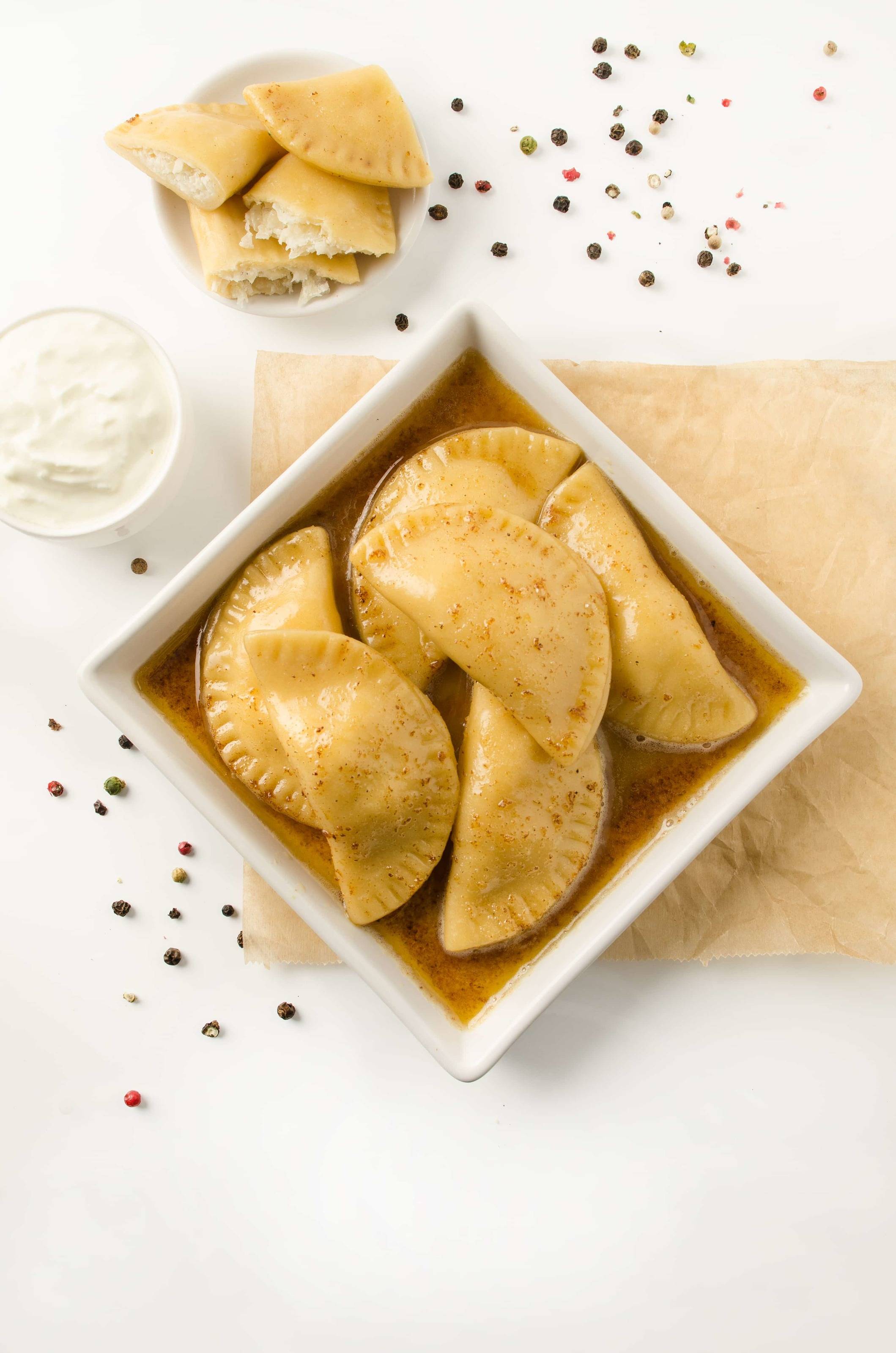 Piroggen mit Sauerkrautfüllung Rezept - ichkoche.at Piroggen mit Sauerkrautfüllung Rezept - ichkoche.at