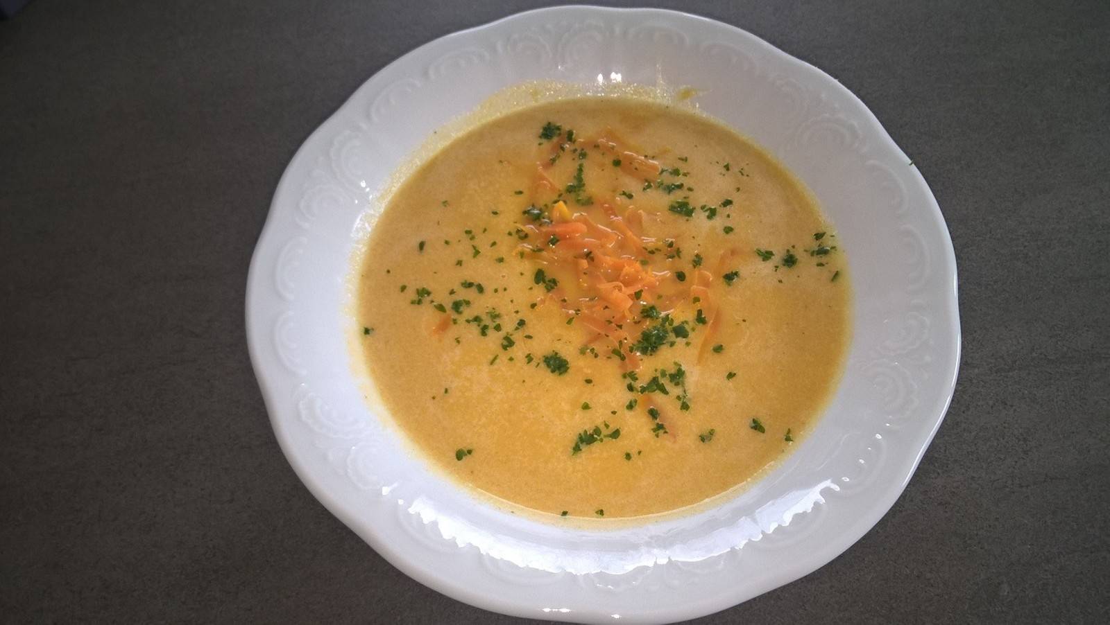 Karotten-Ingwer Suppe