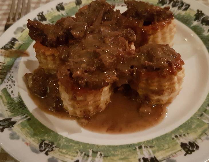 Pastetchen mit Kaninchenleber Pastetchen mit Kaninchenleber