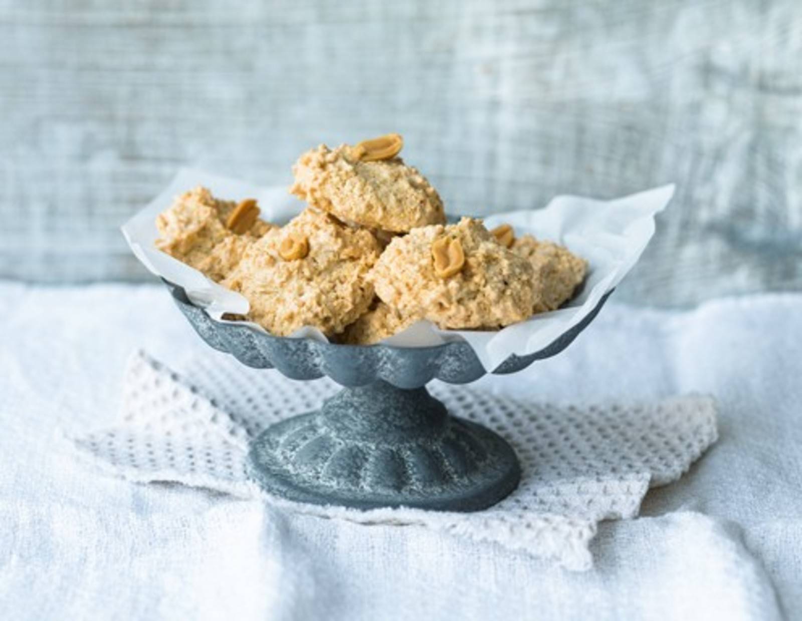 Erdnussmakronen Rezept