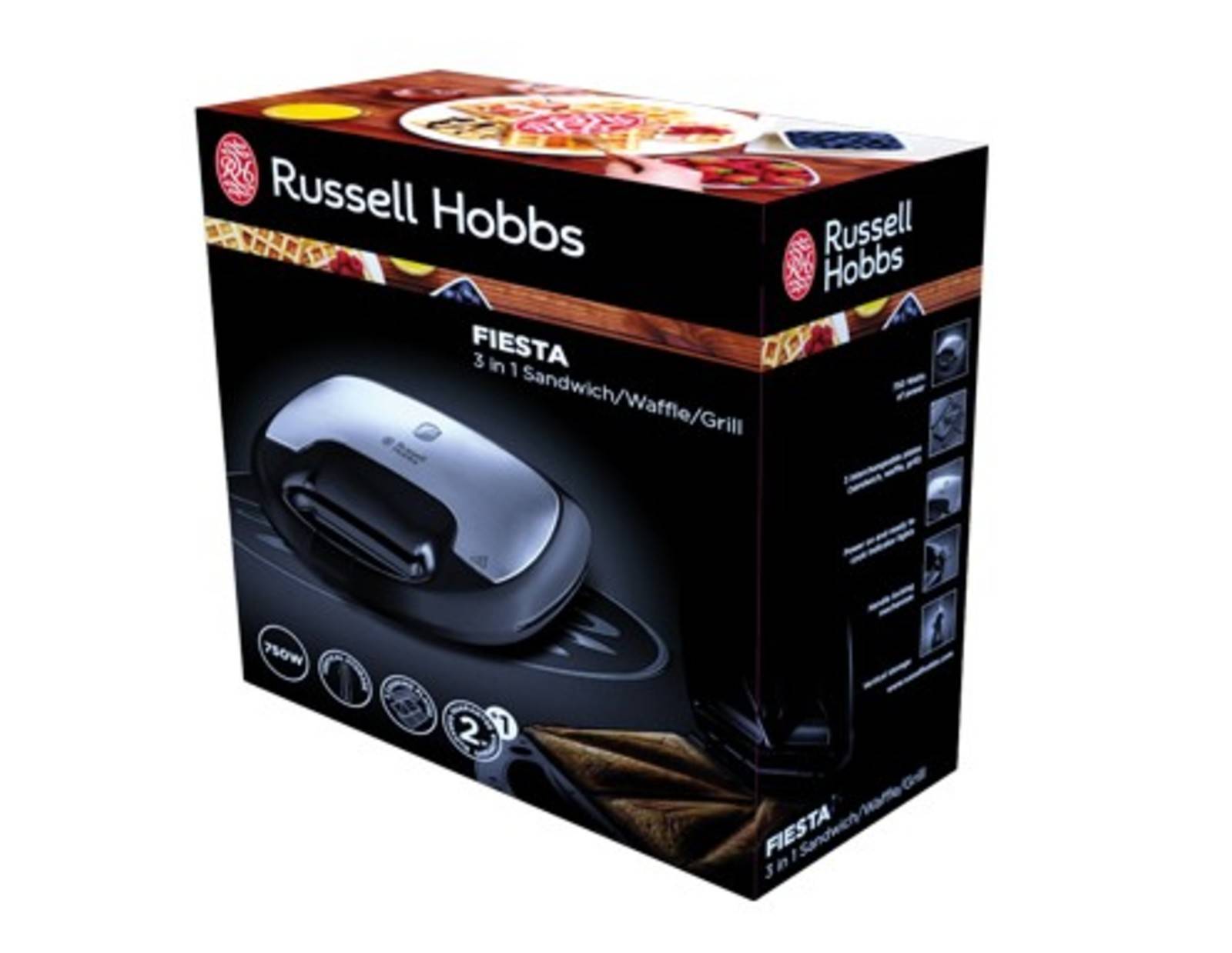 Fiesta 3 in 1 Sandwichtoaster von Russell Hobbs 2