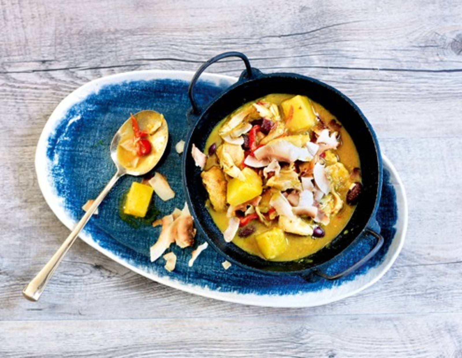 Karibisches Hühnercurry Rezept