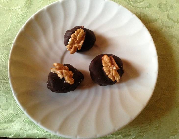 Pralinen aus Marzipan Pralinen aus Marzipan