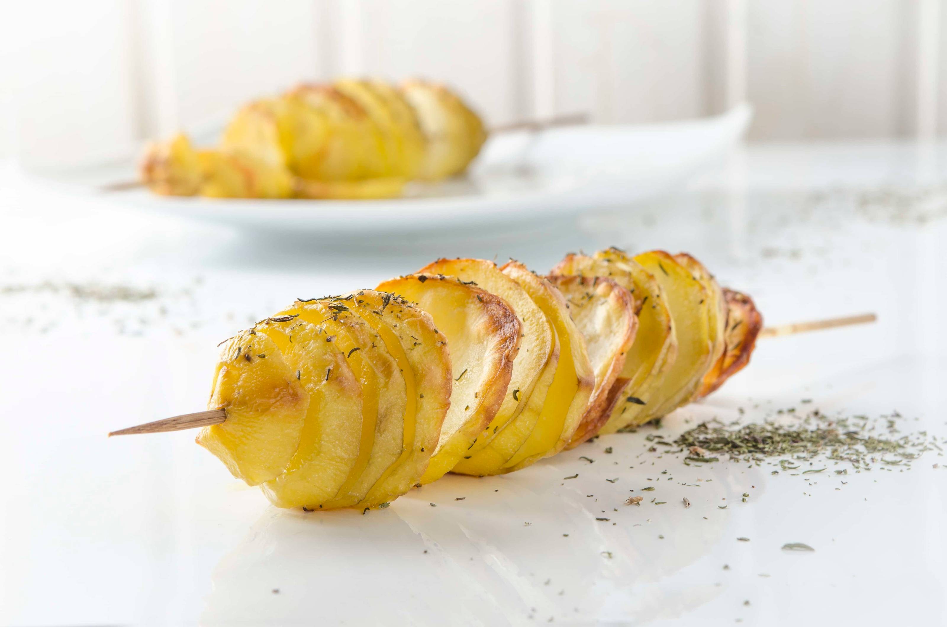 Kartoffelspiralen am Spieß Rezept