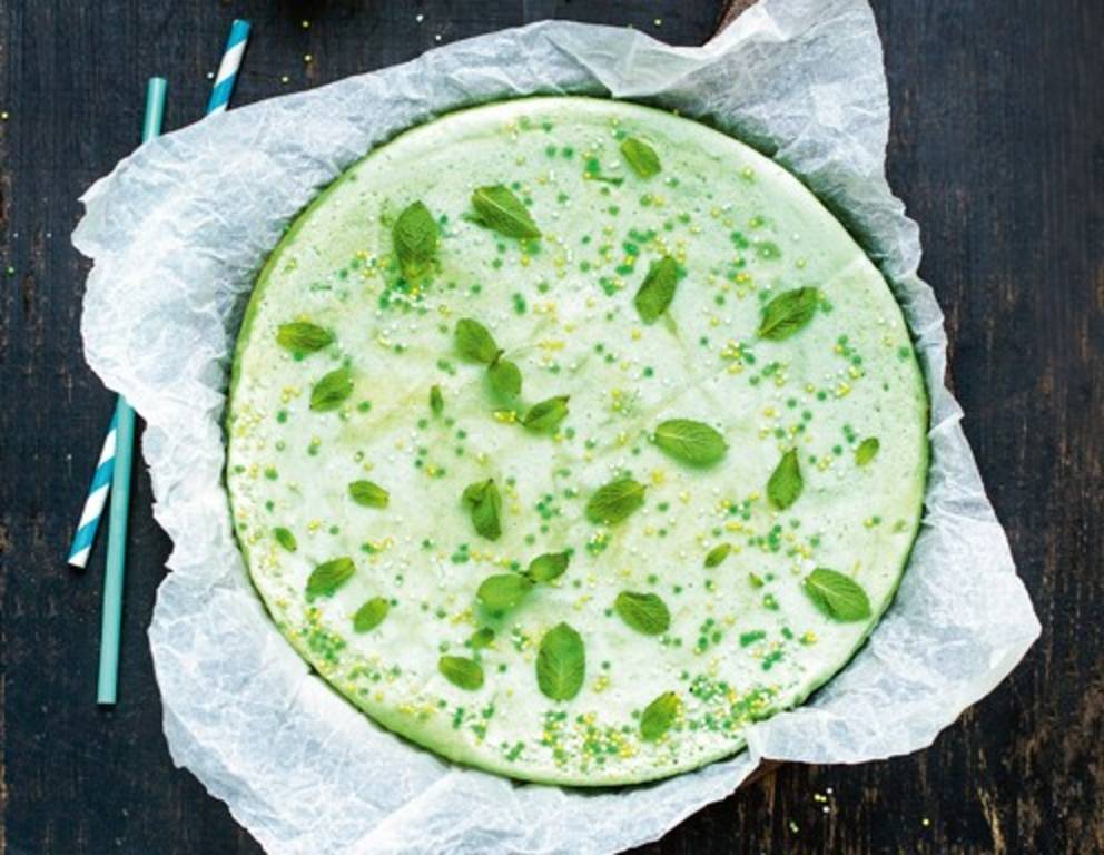 Käsecreme mit Minze und Zitrone Käsecreme mit Minze und Zitrone