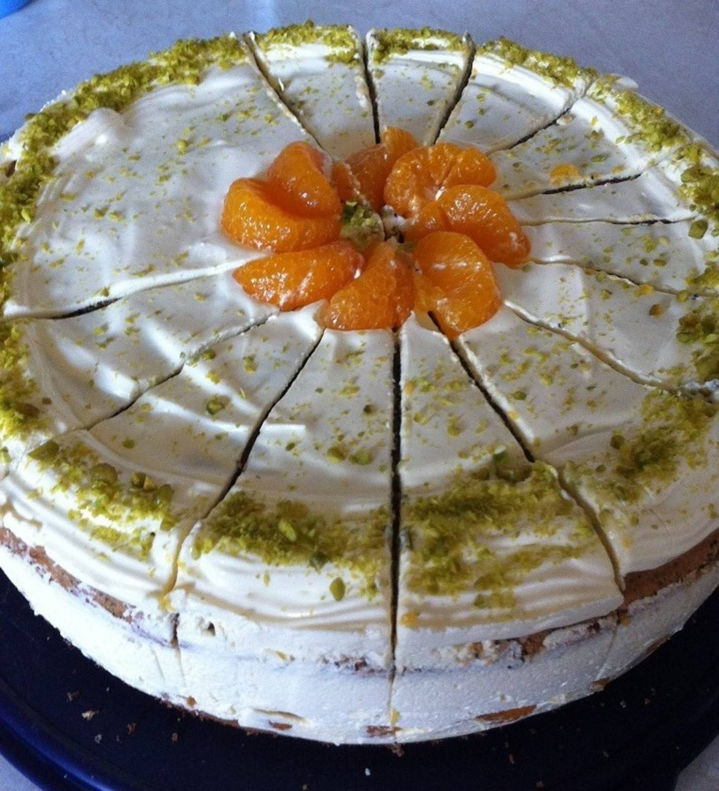 Mohn Mandarinen Torte Rezept - ichkoche