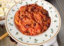 Paprika Eintopf mit Couscous und Bohnen Paprika Eintopf mit Couscous und Bohnen