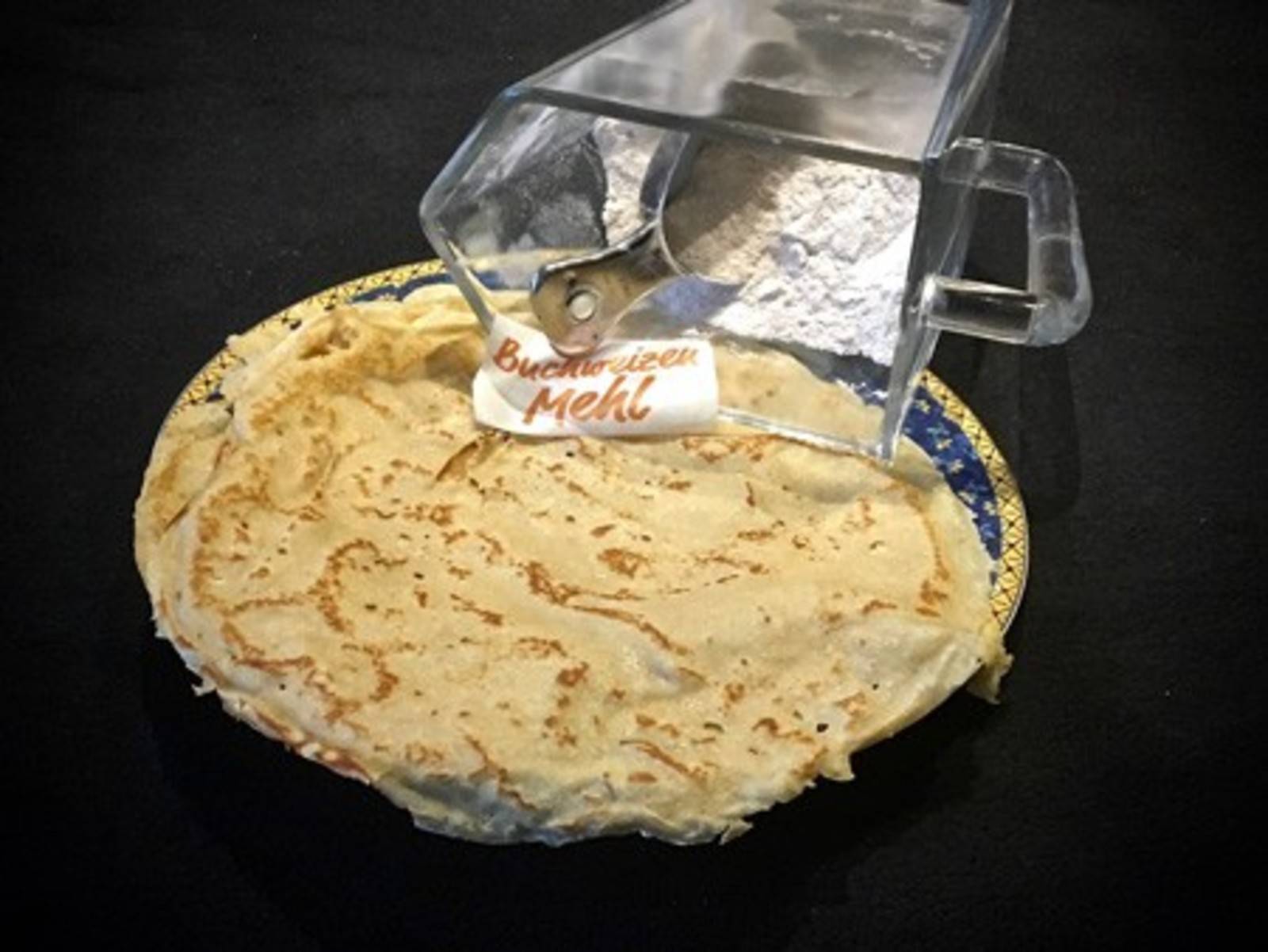 Palatschinken aus Buchweizenmehl