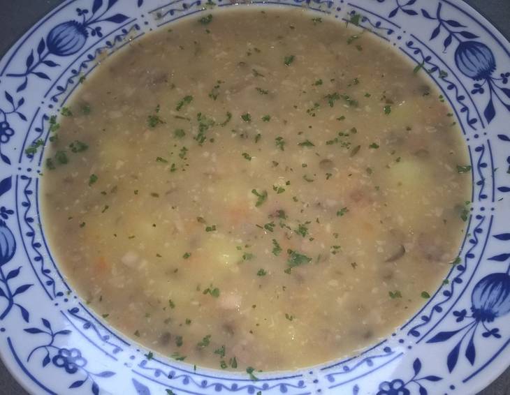 Linsensuppe