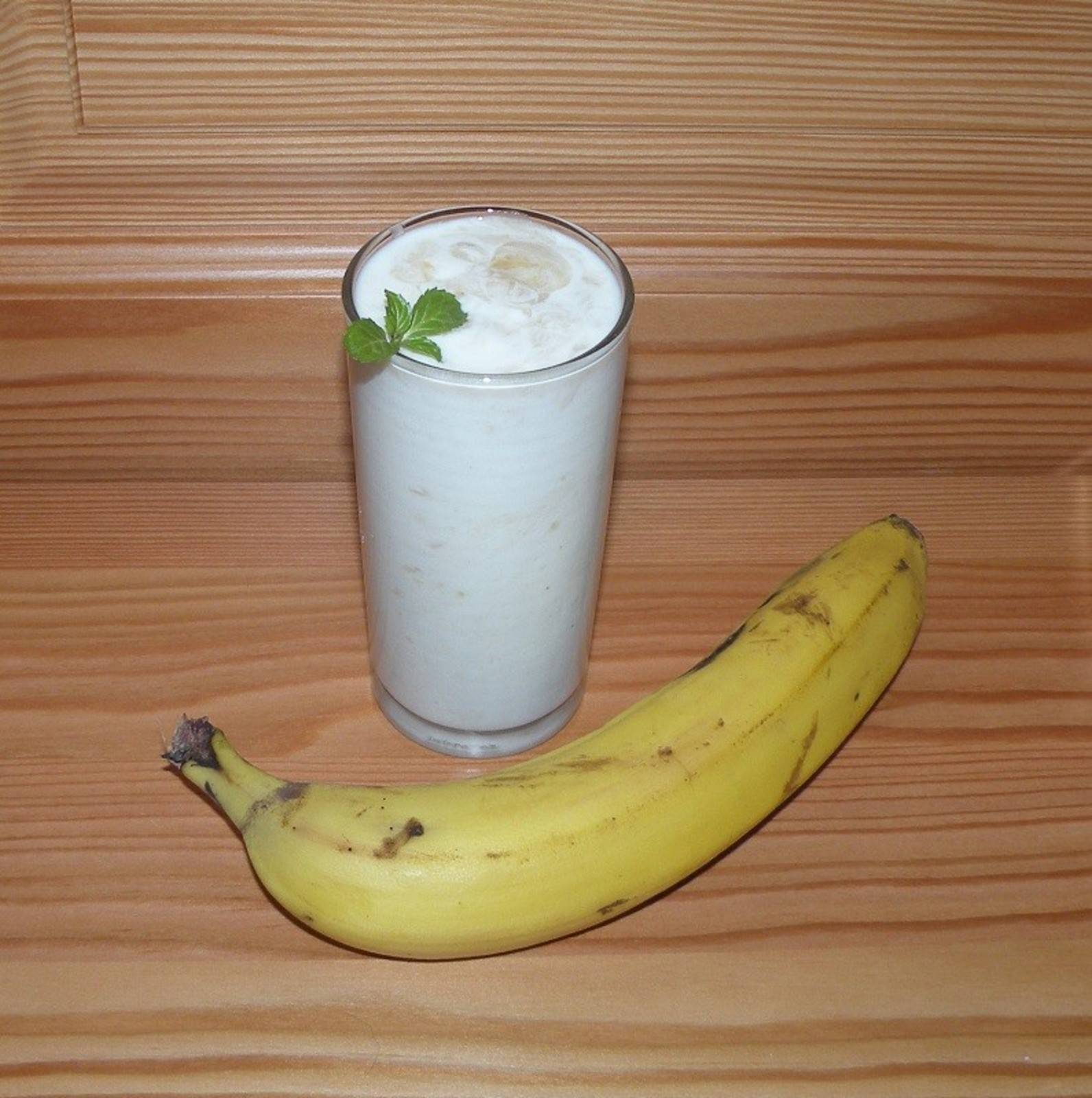 Bananenshake Rezept - ichkoche.de